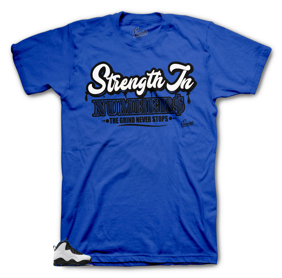 Retro tees made to match retro Jordan 10 Orlando sneakers