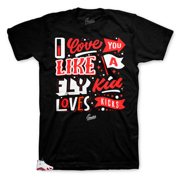 Love Kicks shirts to wear with Candy Cane 14's