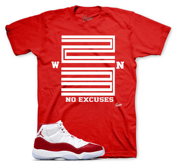 Jordan 11 cherry sneaker tees