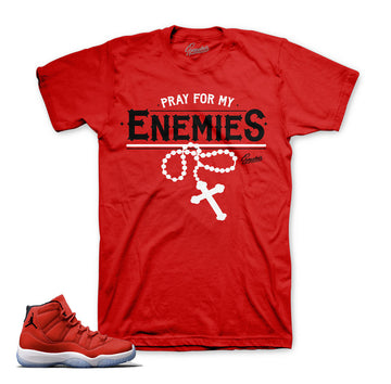 Jordan 11 Gym Red shirts match | sneaker match tees