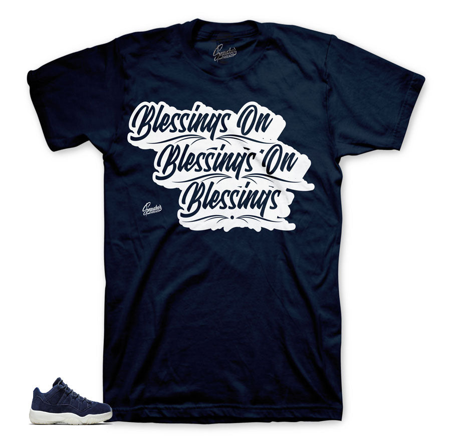 Jordan 11 Jeter Low Blessings Shirt