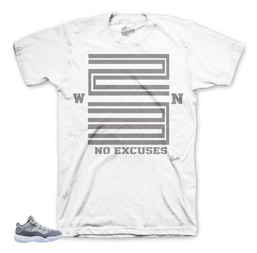 Shirts match Jordan 11 cool grey shoes | Retro 11 cool grey tee.