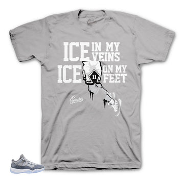 Jordan 11 low cool grey shirts match retro 11 tees.