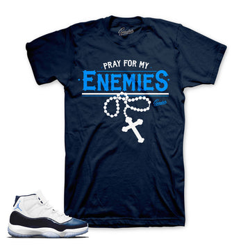Jordan 11 midnight navy tee match | Sneaker retro 11's tees