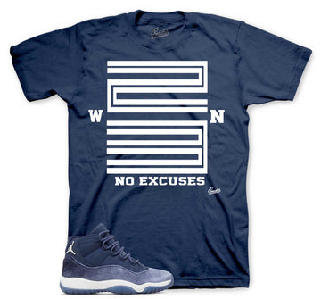 Retro 11 Midnight Navy 82 Shirt - WIN 23 - Navy