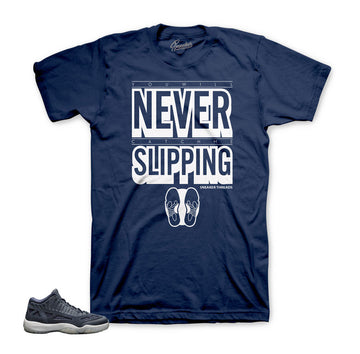 Tees match Jordan IE obsidian 11 shoes | official shirts