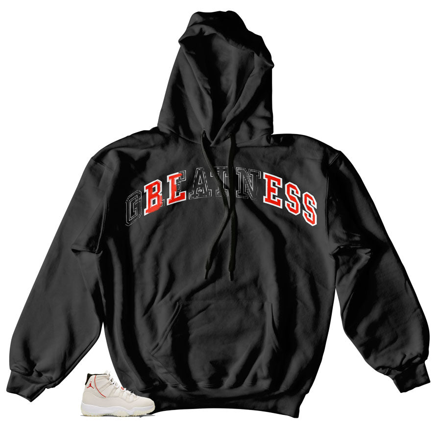 Stitched like drake hoody | Jordan 1 Platinum Tint