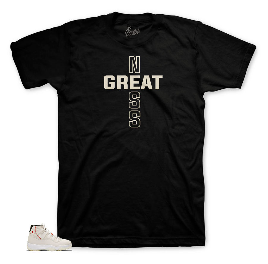 Great shirts to match Jordan 11 Platinum Tint