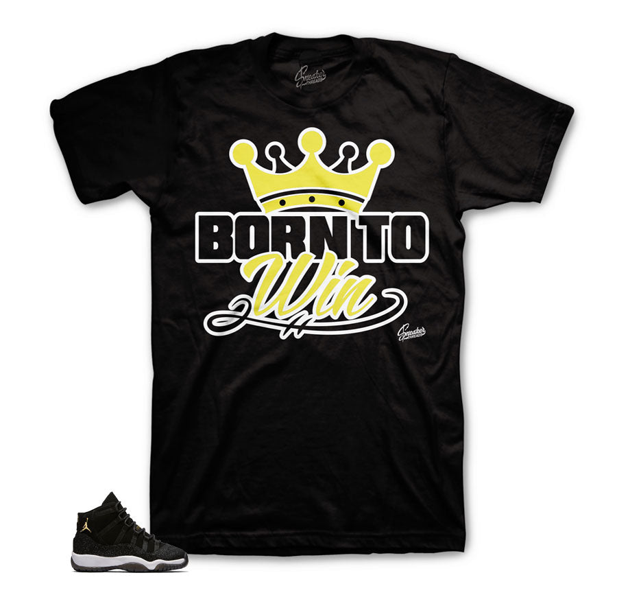 Jordan 11 stingray heiress tee shirts match retro 11 heiress.