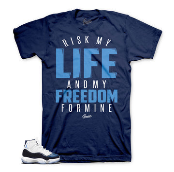 Retro 11 win like 82 shirts match jordan 11 sneakers.