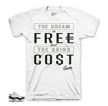 Jordan 11 iridescent tees shirts match retro 11 easter shoes.