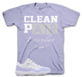 Jordan 11 pure violet sneaker tees