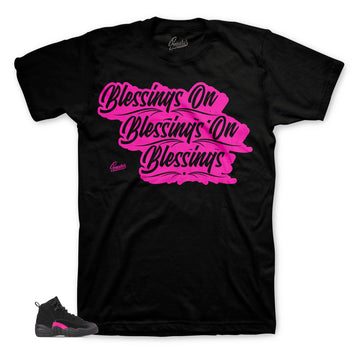 Cool womens shirts to match jordan 12 Rush Pink