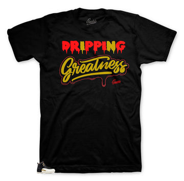 Sneaker tees match Jordan 12 CNY retro 12 chinese new year.