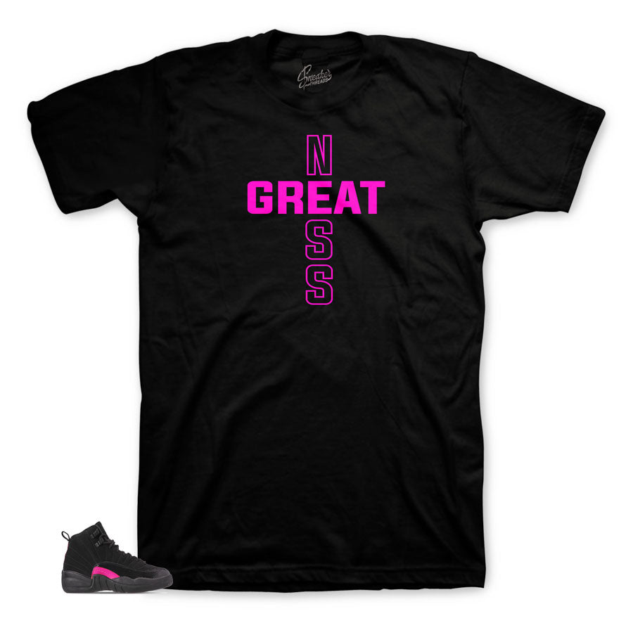 Jordan 12 Rush Pink Greatness One shirt
