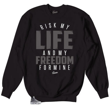 Atmosphere Jordan 13s matching crewneck sweater designed to match Jordan 13s sneakers