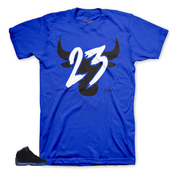 Jordan 18 Royal Toro shirt to match perfect