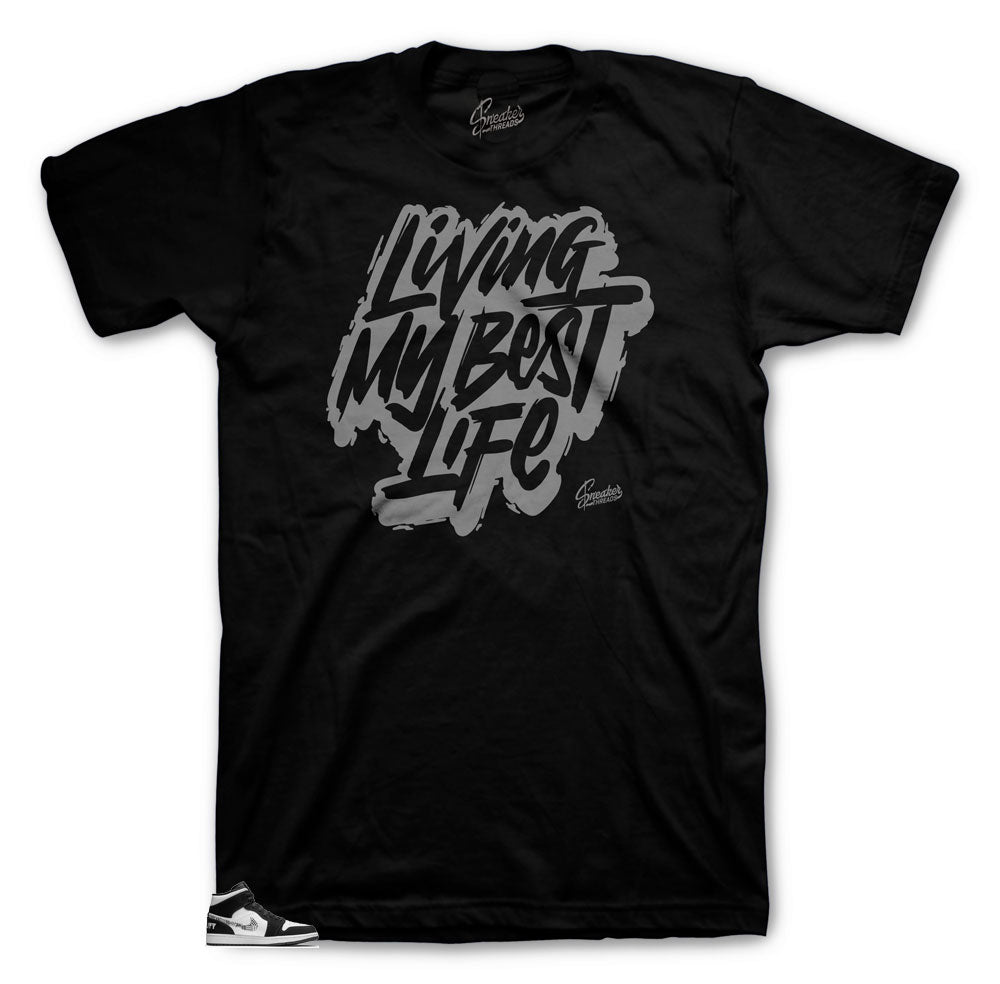 Jordan 1 Equality BHM shoe matches tee collection