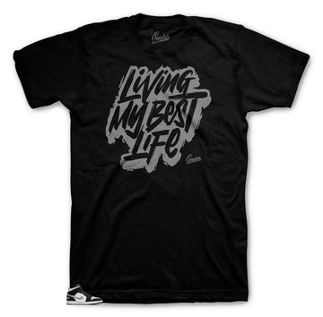 Jordan 1 Equality BHM shoe matches tee collection