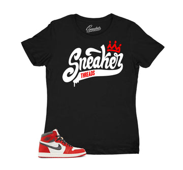 Womens Lost And Found 1 Shirt - ST Crown - Black