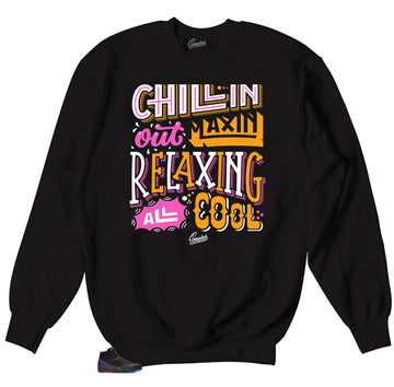 Crewneck Sweater made to match Jordan 2 BHM Sneakers