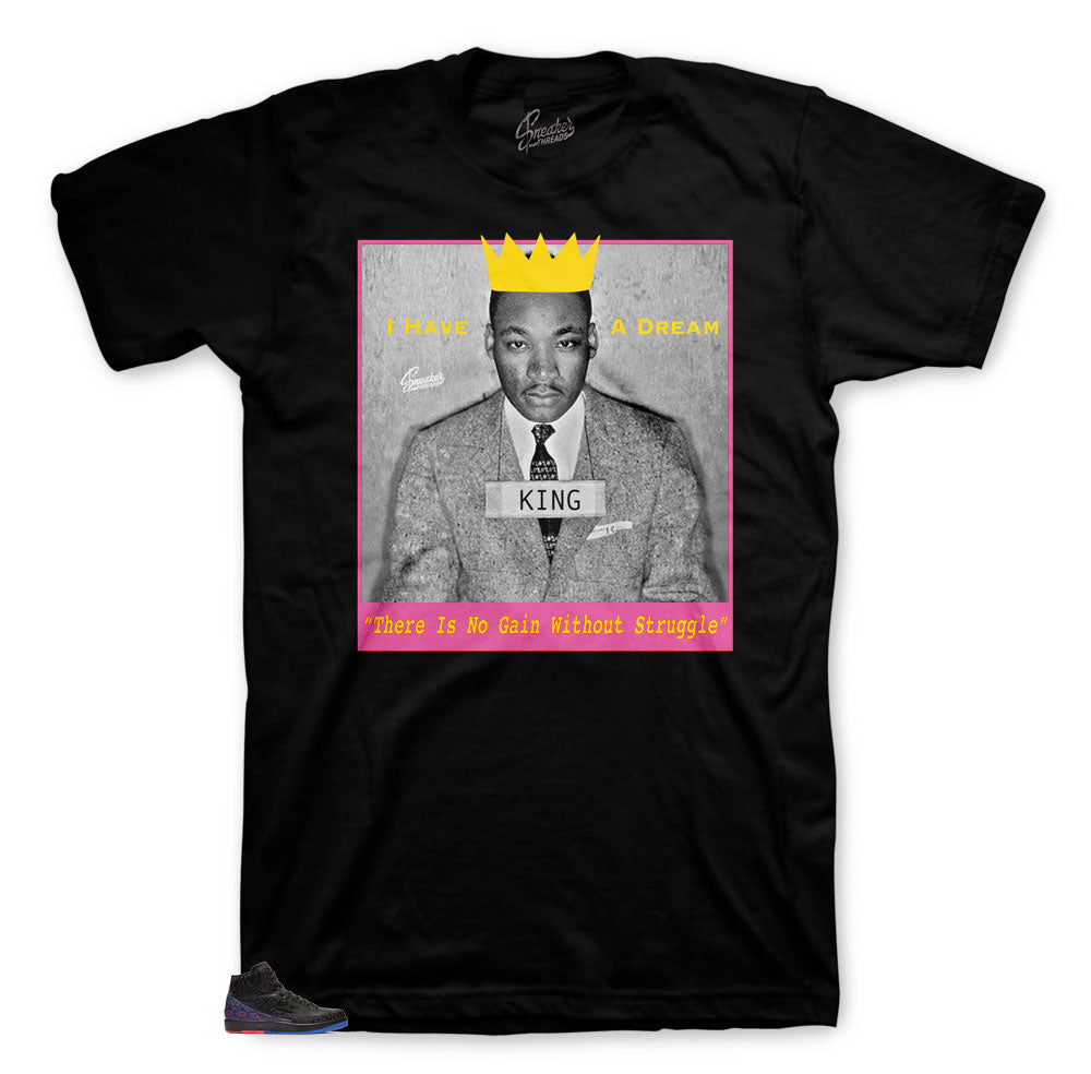 Jordan BHM 2s has matching shirt collection to match BHM Shoes