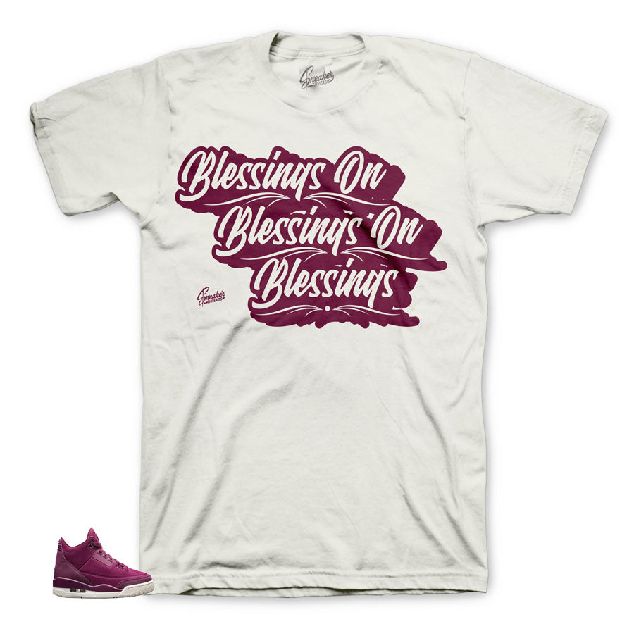 Jordan Blessings shirt for Bordeaux 3's