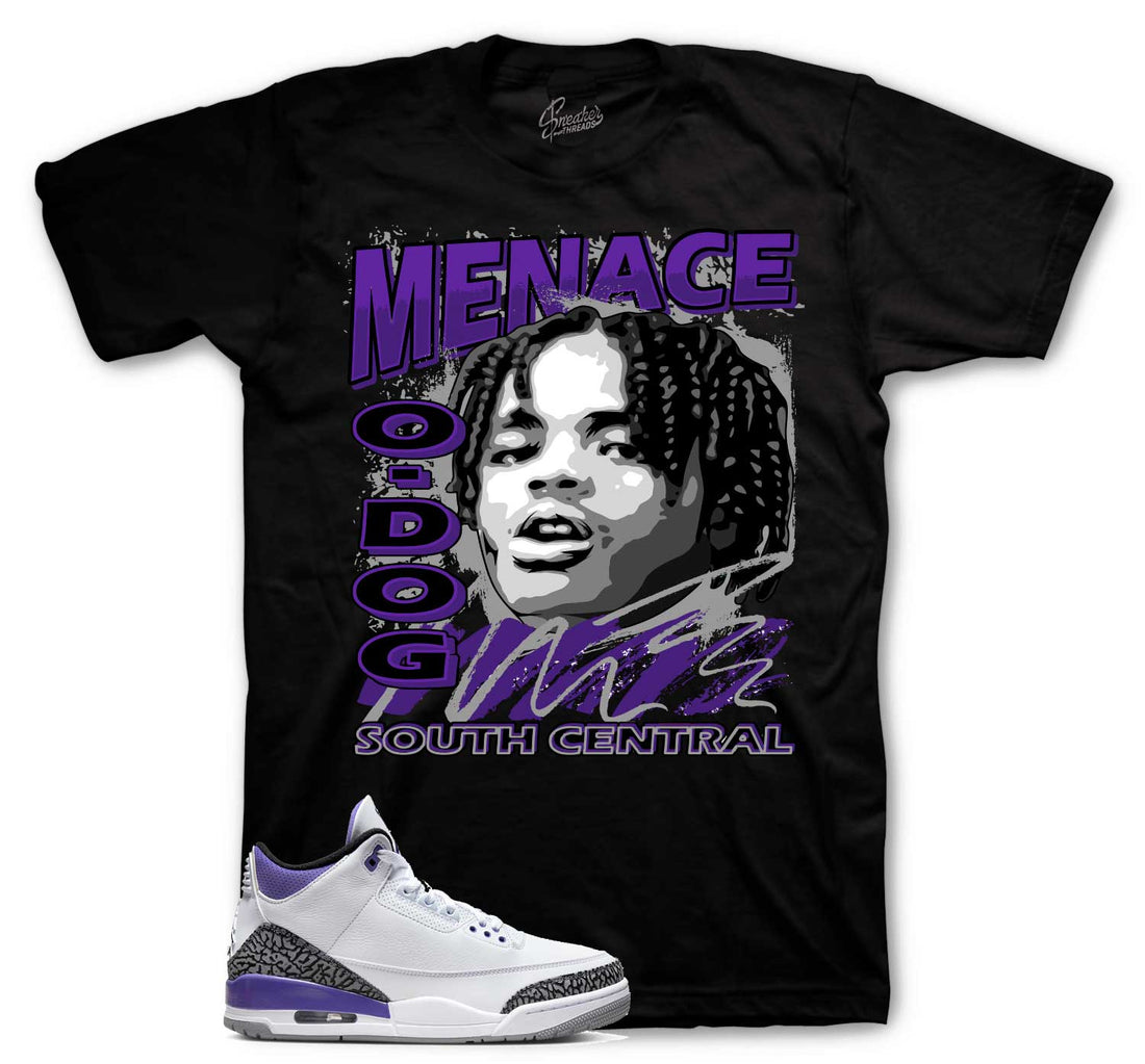 Jordan 3 dakr iris sneaker tees