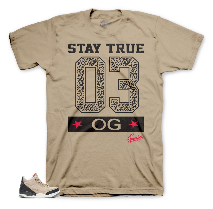 Jordan shirts to match Jordan 3 OG