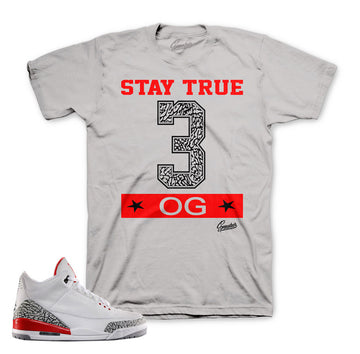 Katrina Jordan 3 shirts match retro 3 shoes.