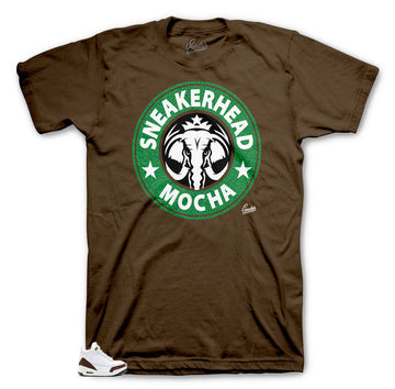 Retro 3 Mocha Shirt - Light Roast - Brown