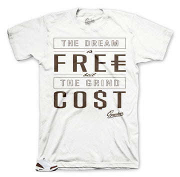 White tee to match Jordan 3 Mocha