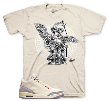 Jordan 3 muslin sneaker release tees