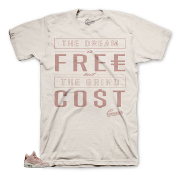Shirts to match Jordan 3 Particle Beige Cost Shirt