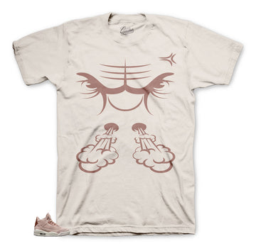 Jordan 3 Particle Beige Bullface Matching Shirt