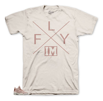 Jordan 3 Particle Beige Matching Fly Shirt