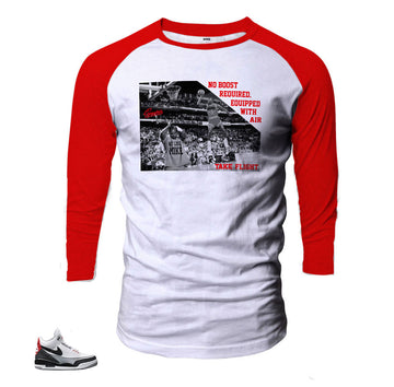 Jordan 3 tinker shirts match retro 3 tinker Hatfield.