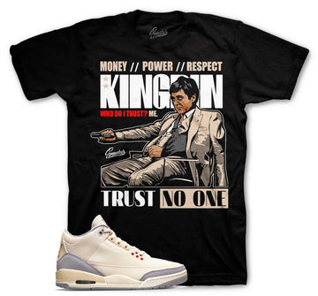 Jordan 3 muslin sneaker release tees