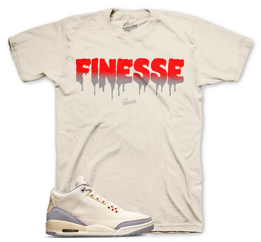 Jordan 3 muslin sneaker release tees