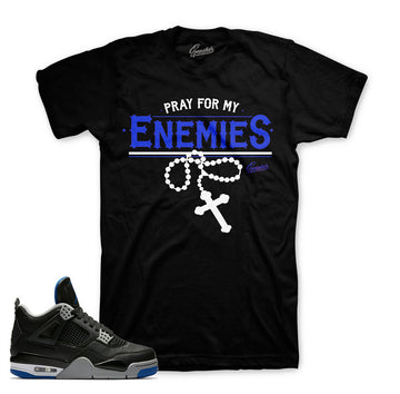 Jordan 4 black royal tees match | Sneaker shirts collection