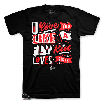 Jordan 4 bred sneaker tees to match retro 4s perfectly.