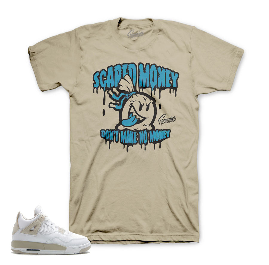 Jordan 4 Linen shirt match | Official sand 4 tee