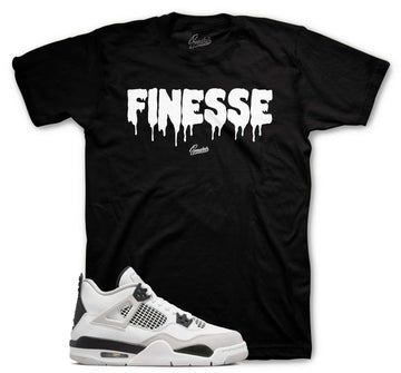Jordan 4 Military Black Sneaker Tees
