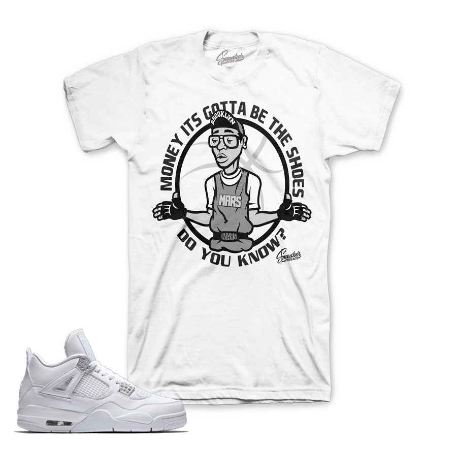 Jordan 4 pure money shirts match | Pure money clothing