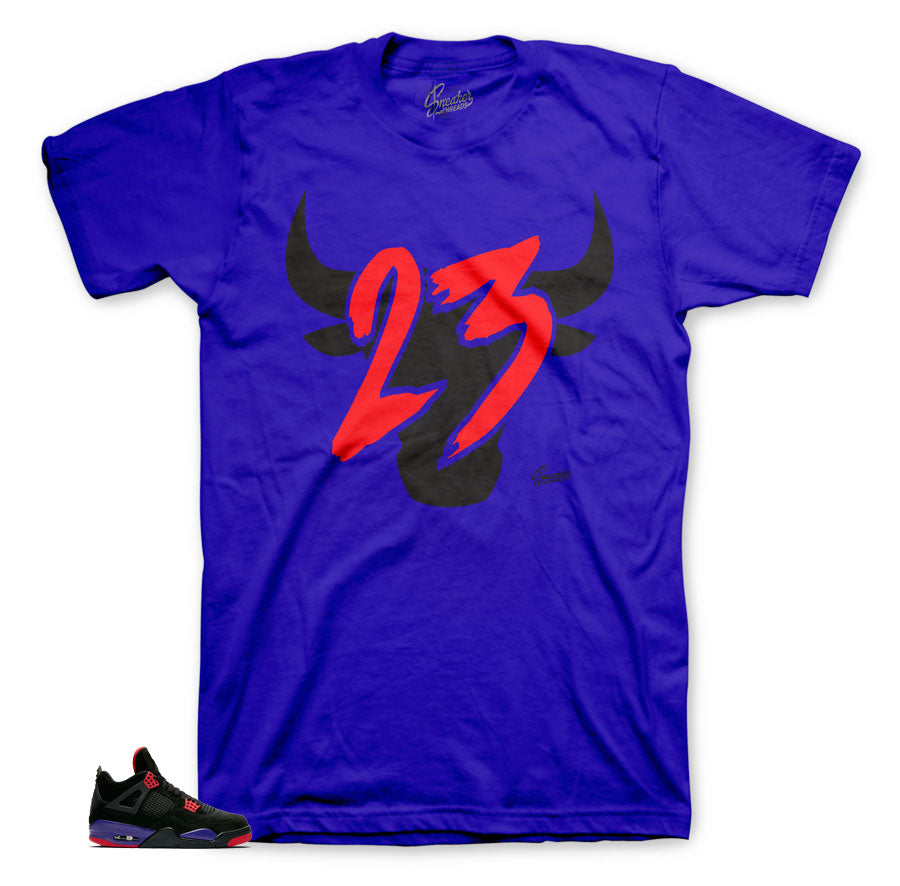 Raptor Jordan 4 sneaker matching tees | Sneaker tees Match Retro 4