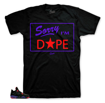 Jordan 4 raptor tees to match shoes | Sneaker tees.