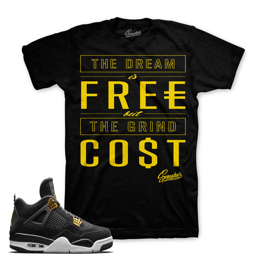 Jordan 4 royalty tees match sneakers | Sneaker Match Tees