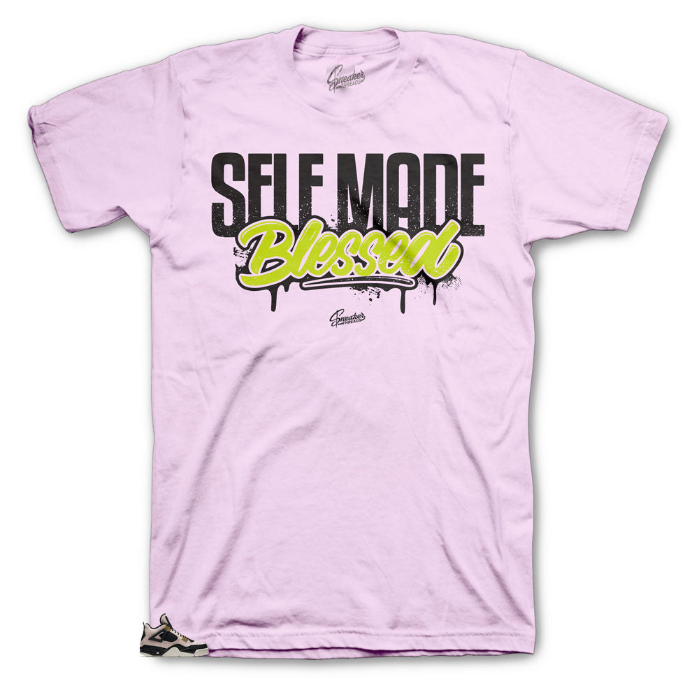 Jordan sneaker 4s matching shirt collection designed to match Jordan 4 red silt