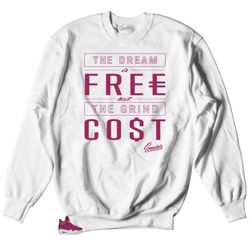 Jordan 4 true berry sweaters match retro 4 valentines day.