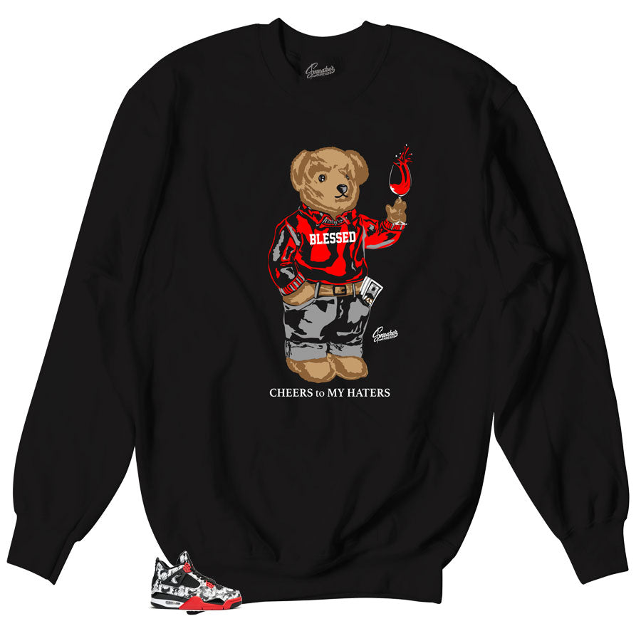Crewneck sweater to match Jordan Tattoo 4 sneakers